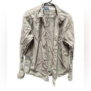 Old navy Gray Casual button up Shirt XL